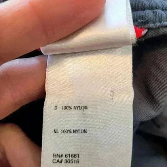 The North Face Men's Charcoal Nylon Cargo Shorts - Picture 13 of 13